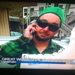Shark-Bite Local news broadcast from Portland, Oregon. Photo by Lisa Skube.