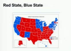 Red State, Blue State Map Red State, Blue State Map
